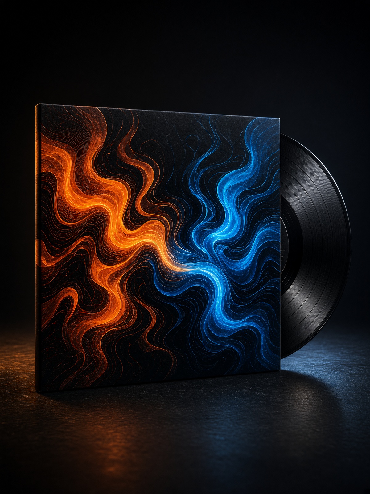 Kasi Frequency vinyl artwork
